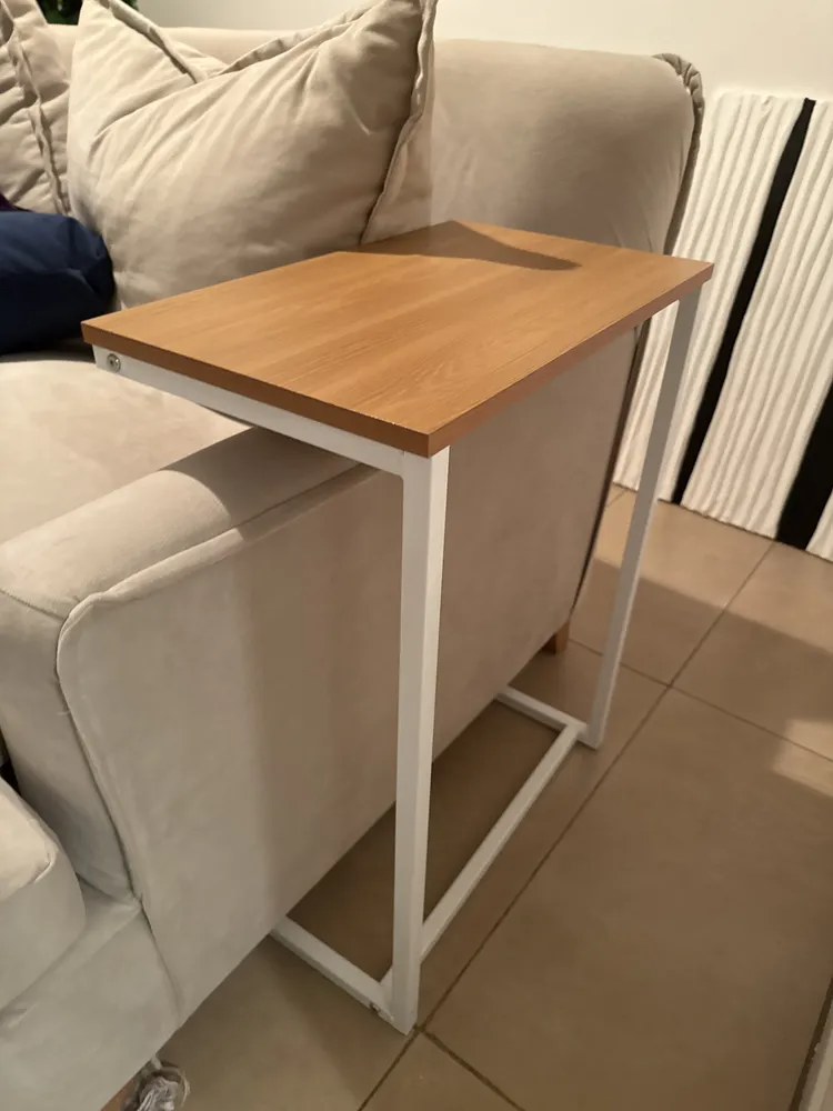 Mesa de Arrime en Hierro y Madera